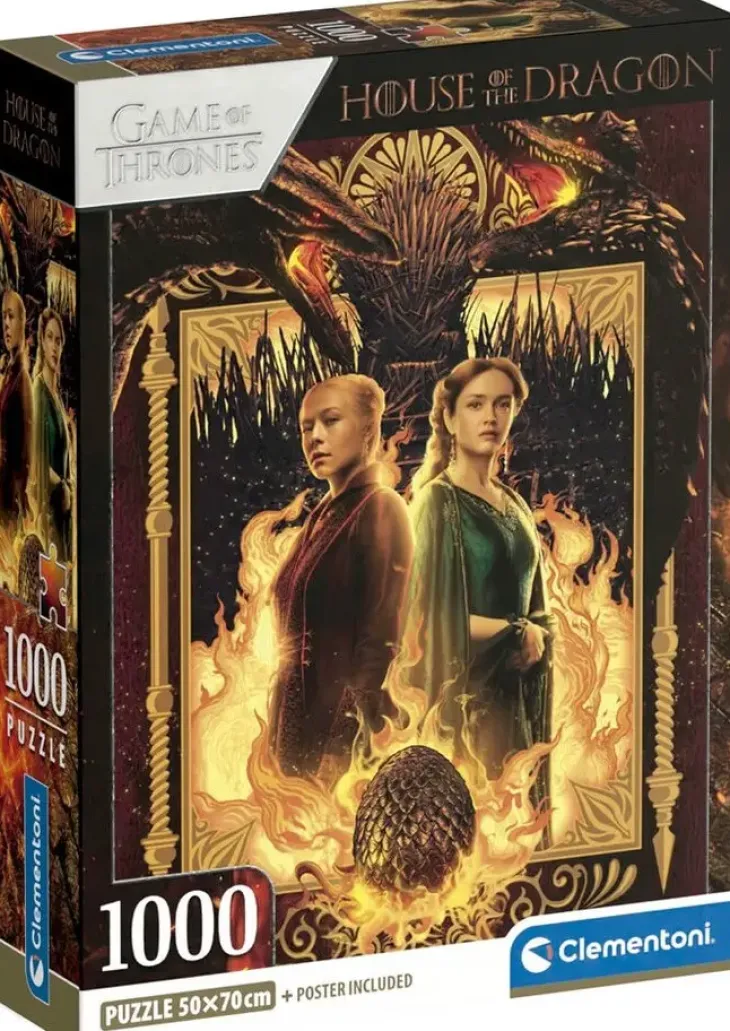 Clementoni house of dragons 1000 p