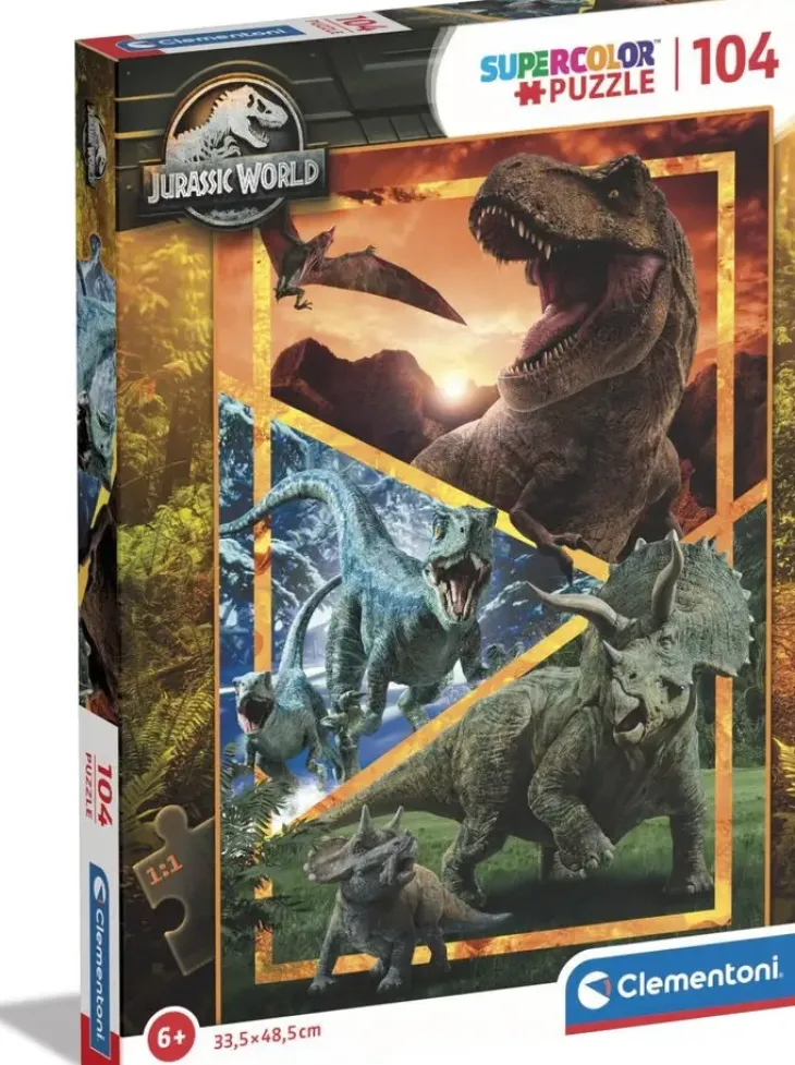 Clementoni jurassic world 104 p