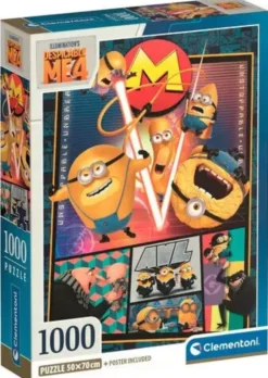 Clementoni minions impossible 1000 p