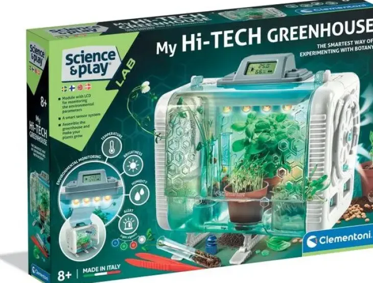 Clementoni my high -tech greenhouse