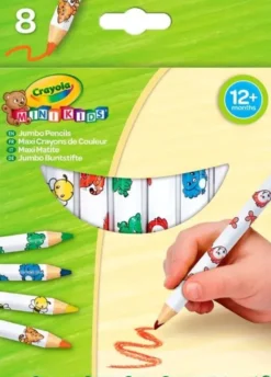 Crayola 8 mini kids jumbo värikynät