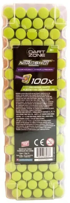Dart zone darts 100 nitroshot refill