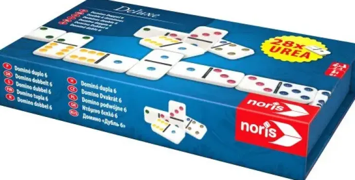 Deluxe double 6 domino