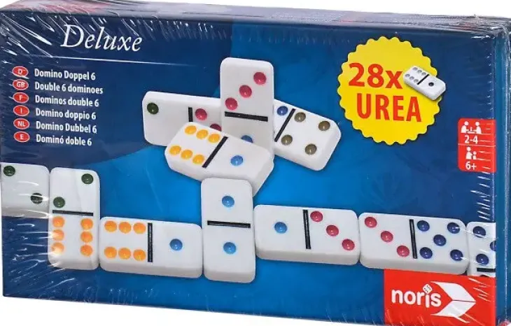Deluxe double 6 domino