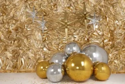 3d foil balloon star, 70cm, silver