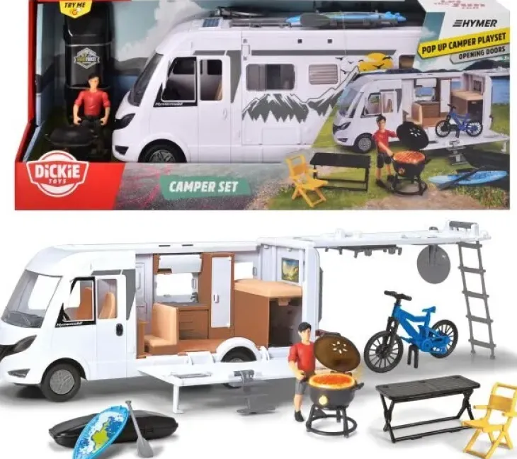 Dickie toys retkeilyauto leikkisetti