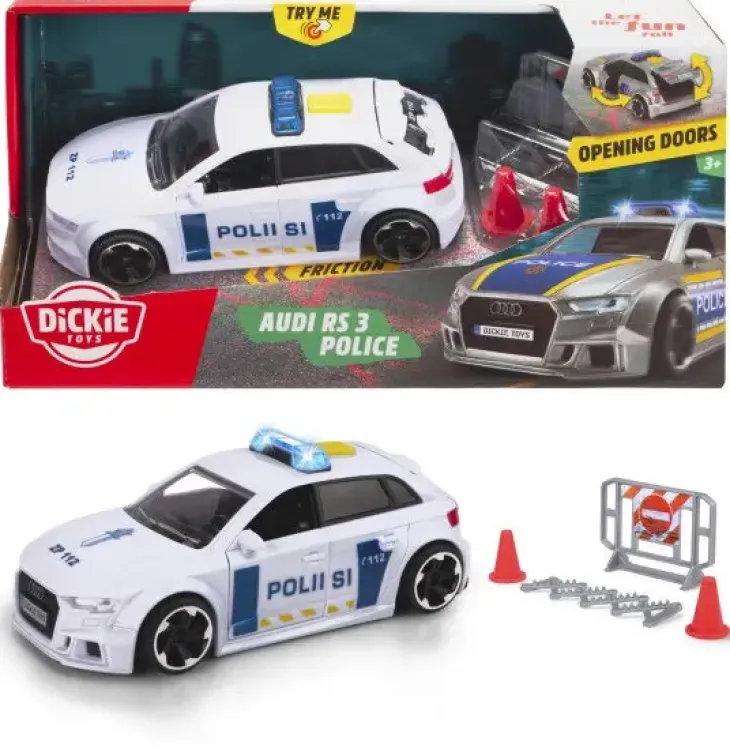 Dickie toys suomalainen poliisiauto