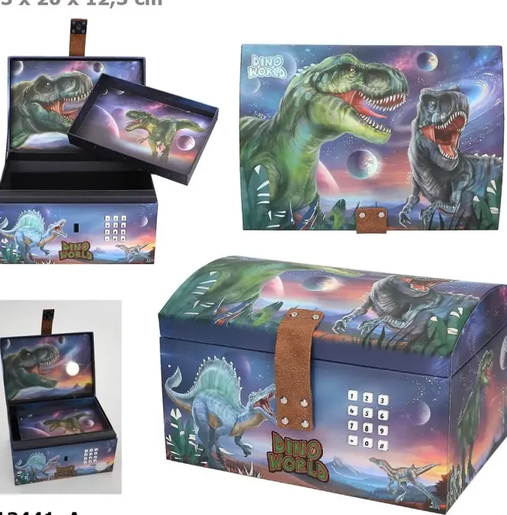 Dino world aarrearkku koodillinen