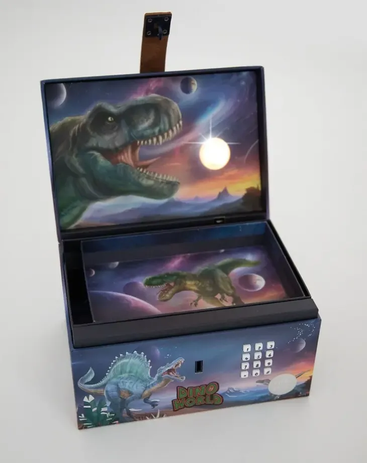 Dino world aarrearkku koodillinen