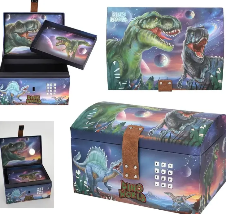 Dino world aarrearkku koodillinen