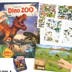 Dino world zoo tarrakirja