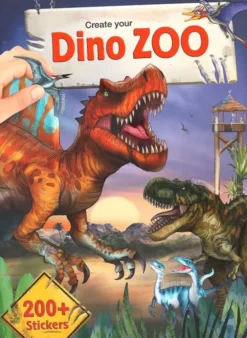 Dino world zoo tarrakirja