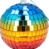 Discopallot sateenkaari 6kpl 8cm