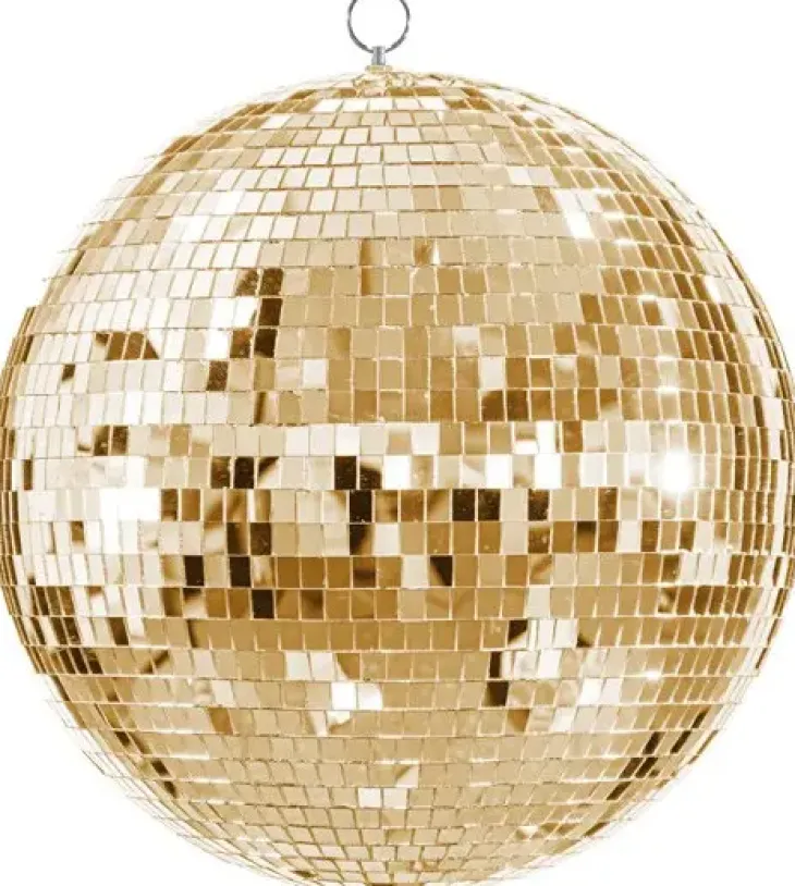 Disco peili pallo champagne gold 40 cm