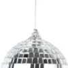 Diskopallot hopea 6kpl 8cm