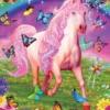 3d kortti pinkki poni