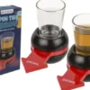 Drinking game, spin-the-arrow