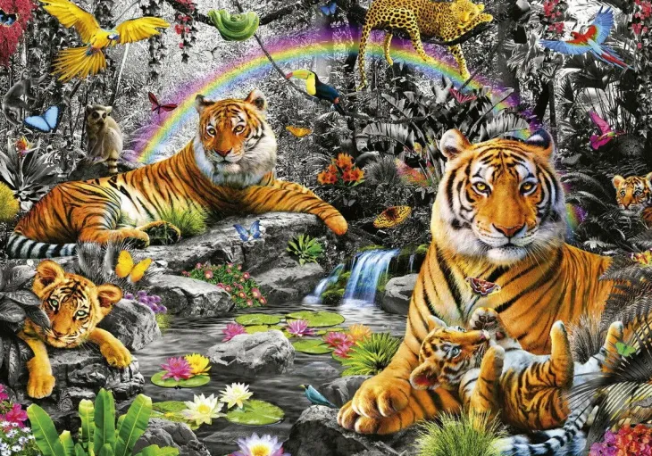 Educa 1500 brillant jungle