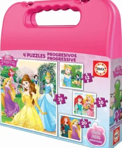 Educa 12-16-20-25 disney princess salkku