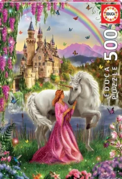 Educa fairy and unicorn 500 palaa