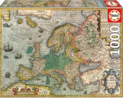 Educa map of europe 1000 palaa