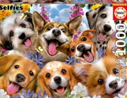 Educa puppies selfie 1000 palaa