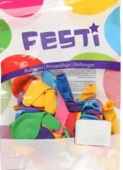 Festi ilmapallo 22 cm 50 kpl