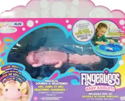 Fingerlings baby axolotl alix & pool