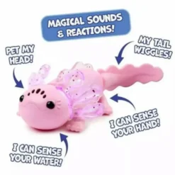 Fingerlings baby axolotl glitter