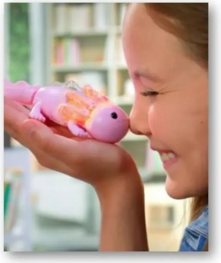 Fingerlings baby axolotl glitter