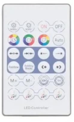 Finnlumor neon rgb-valo 5 m kaukosäätime