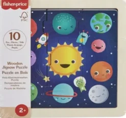 Fisher price puinen palapeli avaruus 10p