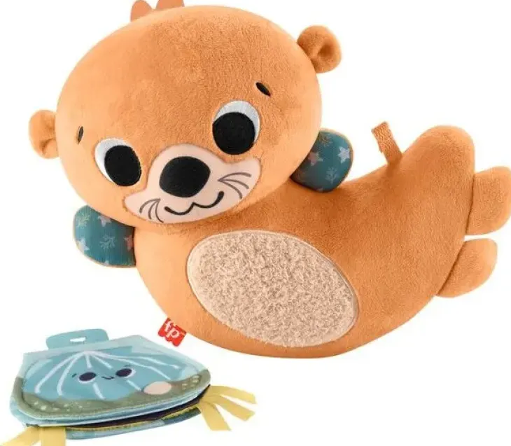 Fisher price rockin tummy time saukko