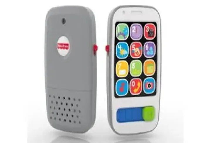 Fisher price smart phone grey