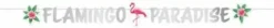 Flamingo paradise viirinauha 1,35m