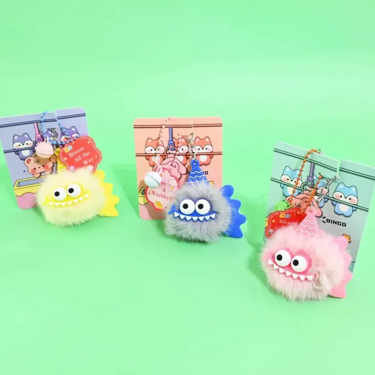 Fluffy monster avaimenperä