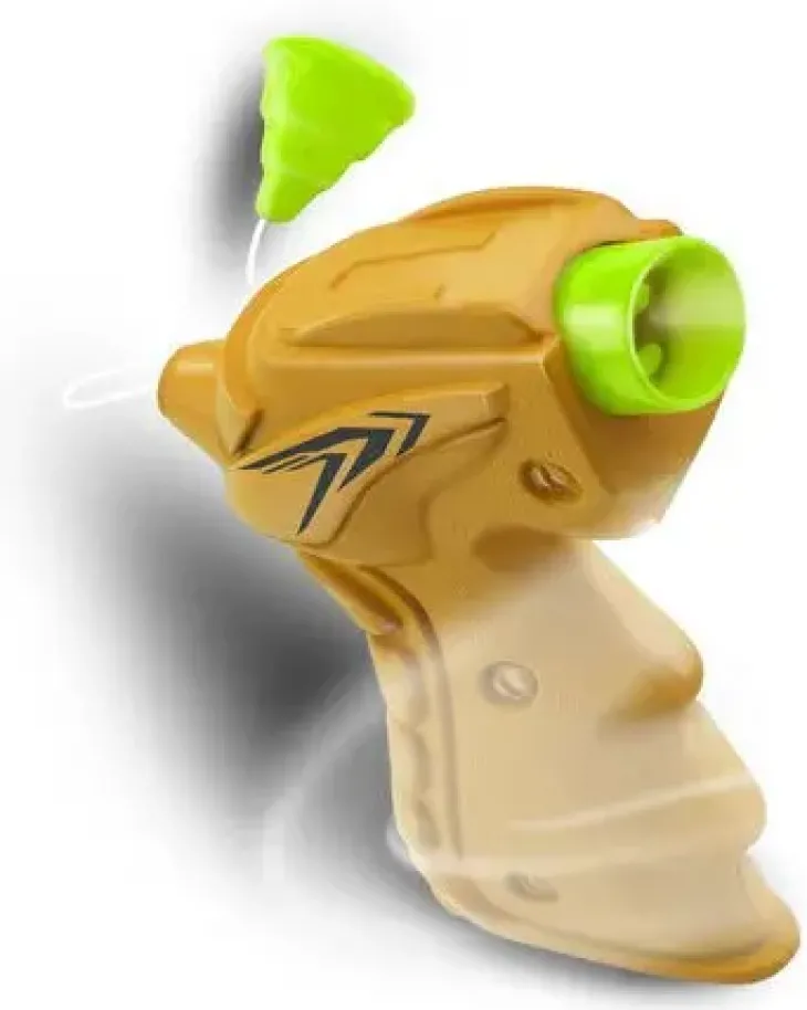 Flyer with launcher