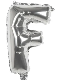 Foliopallo f kirjain 36 cm