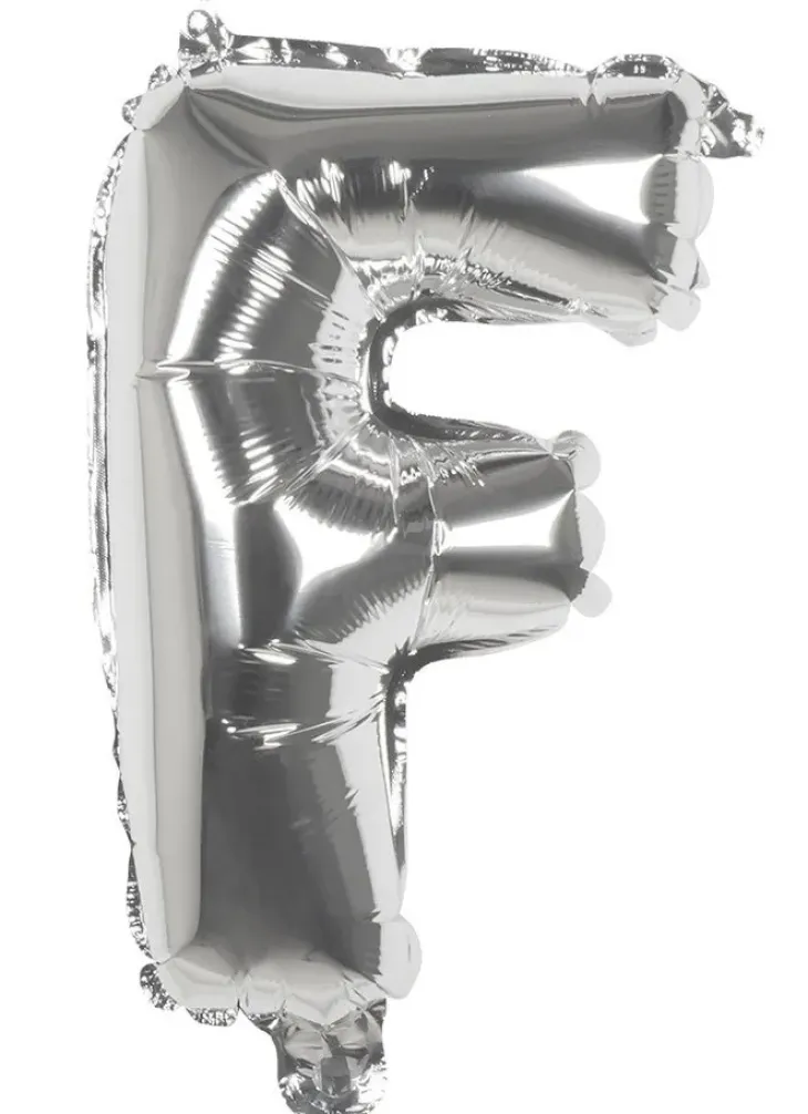 Foliopallo f kirjain 36 cm