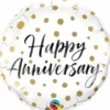 Foliopallo happy anniversary 46cm
