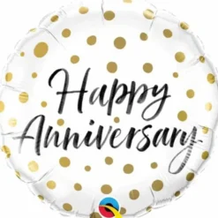 Foliopallo happy anniversary 46cm