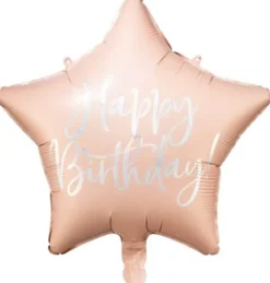 Foliopallo happy birthday, 40cm