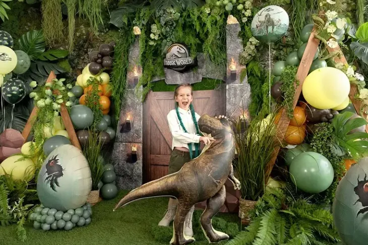 Foliopallo jurassic world