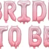 Foliopallo kirjaimet bride to be