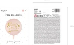 Foliopallo love you mom 45 cm