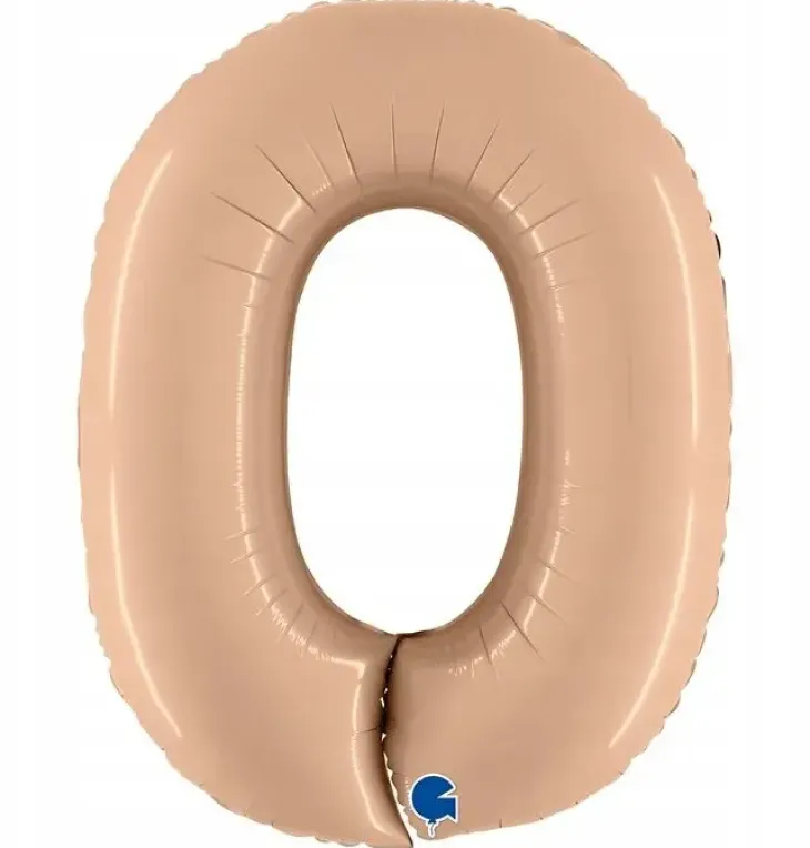 Foliopallo numero 0 beige 102cm