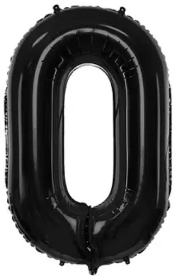 Foliopallo numero 0 86cm musta