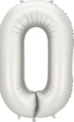 Foliopallo numero 0 hopeinen 86cm