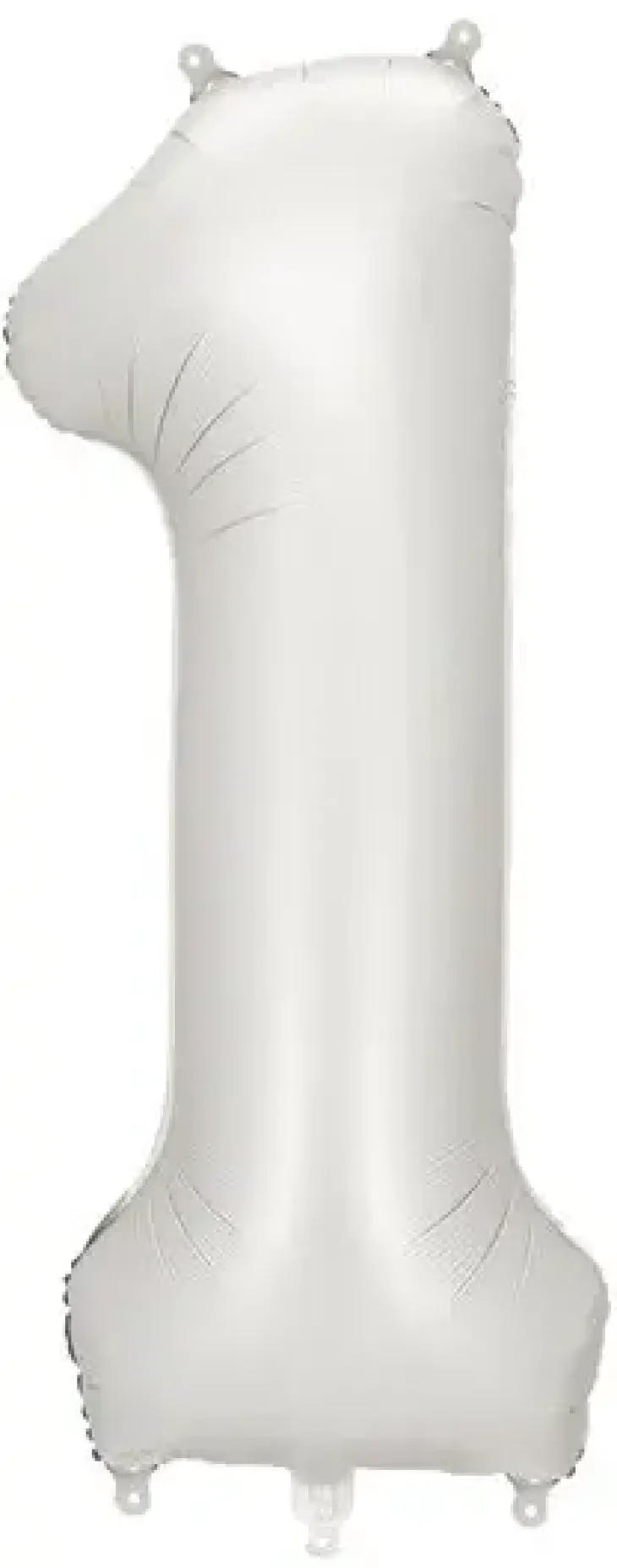 Foliopallo numero 1 hopeinen 86cm
