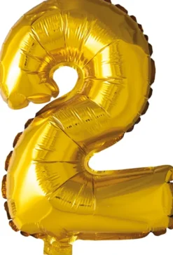 Foliopallo numero 2 kulta 41 cm